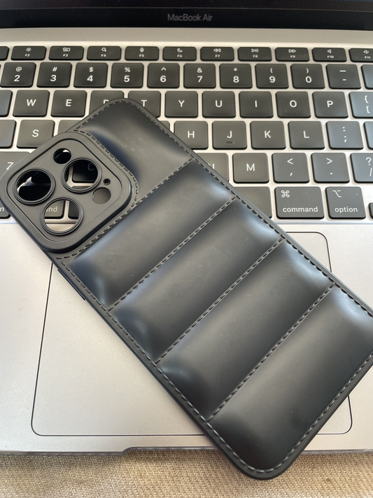 iPhone 16 Puffed case with camera protection bumper case